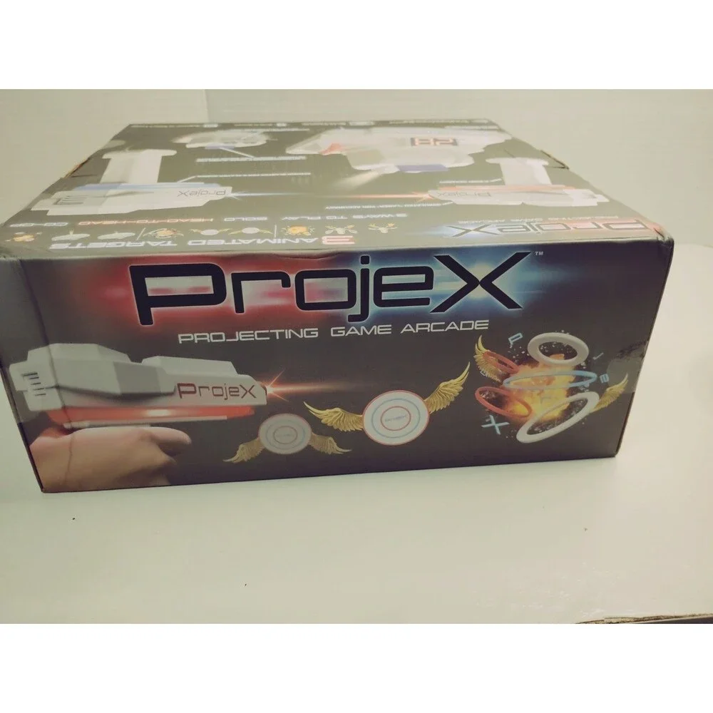 ProjeX Projecting Game Arcade Handheld Electronic Target Game Set, Age 6+ (2020)